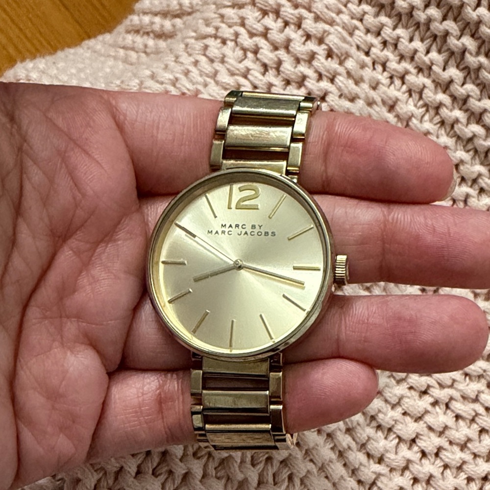 Marc by Marc Jacobs Gold-Tone Watch